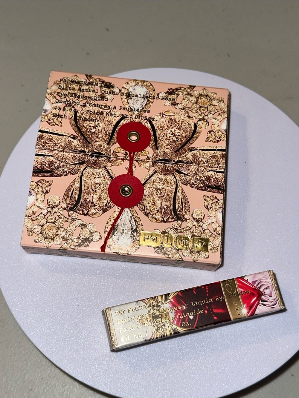 Pat McGrath labs Eyeshadow palette and liquid eyeshadow